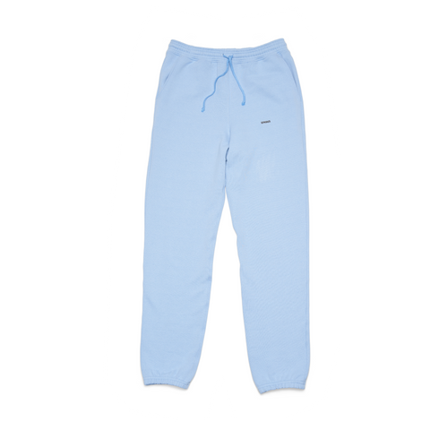 Serenity blue jogging pants in a recycled and organic cotton mix - UNNA Slow Motion Joggers